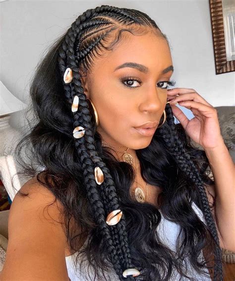 hairstyle with braids in front